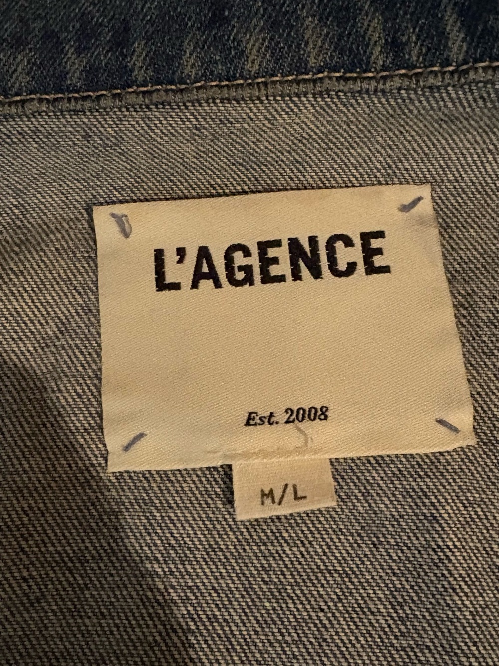 L'Agence Mack Denim Jacket - Bristol - Picture 7 of 9